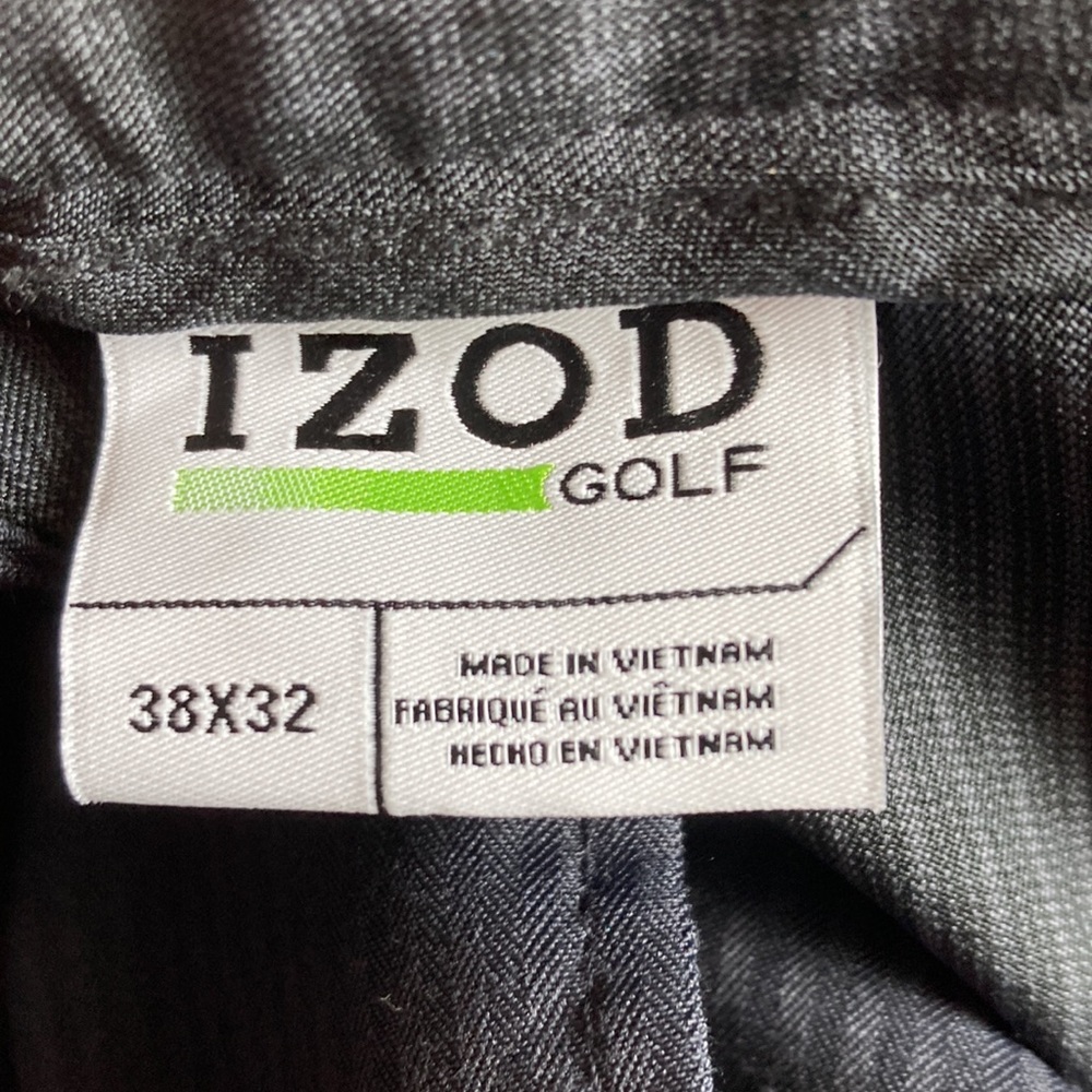 IZod golf slacks - Picture 2 of 4